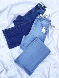 <span class=keywords><strong>Jeans</strong></span> Cargo Skinny Vintage a Vita Alta per <span class=keywords><strong>Donna</strong></span>, Nuovi Arrivi in <span class=keywords><strong>Denim</strong></span> Estivo con Cotone e Spandex - Product Image 2
