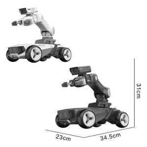 Robot de Servicio X5 RC de Plástico con Brazo de Agarre y Transporte, 2.4G, Programable, Inteligente, con Evitación Automática de Obstáculos y Cámara - Product Image 6