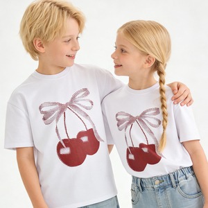 Ropa de Bebé Estilo Americano, Camisetas de Manga Corta Unisex Cómodas <span class=keywords><strong>con</strong></span> Estampado de Animales, 100% Algodón, Ropa de Verano para Bebés - Product Image 5