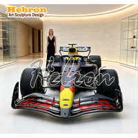 Vendre une voiture de course McLaren F1 simulée de haute qualité, à l'échelle réduite, et une voiture de course F1 sur mesure à l'échelle réelle 1:1, sculpture automobile en métal sur mesure.