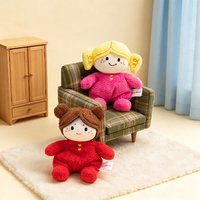 Porte-clés en peluche personnages mignons Planet Baby, plusieurs couleurs, mini poupée en peluche, breloque de sac, pendentif en peluche doux pour cadeau, vente en gros