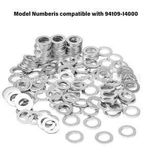 Joint de bouchon de vidange d'huile Honda Acura 94109 14000 94109 12000 en aluminium et cuivre pour réparation et remplacement du moteur - Product Image 5