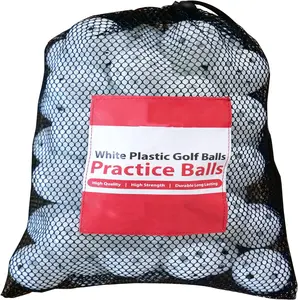 Balles d'entraînement de Golf en plastique pour hommes, creux et perforés