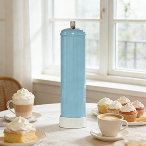 Bouteille de gaz industrielle jetable en acier de 1L – Certifiée pour les opérations à basse et haute pression (Hélium/CO2) - Product Image 4