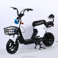 Scooter électrique OEM personnalisé 500W, batterie 48V 20AH, assistance au pédalage, pneu sous vide 14x2.50, frein à tambour, panier avant, phare LED