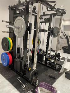 XinRui Commercial Home Gym Power <b>Cage</b> <b>Squat</b> Rack Multi-Function Fitness Equipment for Shoulder Workouts Strength Training Smith - Product Image 6