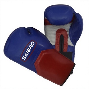 Guantes de Boxeo Saibro, Material PU, Cierre de Velcro, Diseño Transpirable para Adultos, Uso en Entrenamiento, Guantes de Boxeo Hechos a Medida de Alta Calidad - Product Image 4