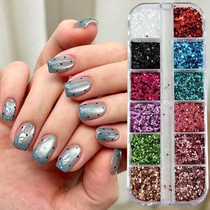 Vente directe d'usine de paillettes holographiques en PET pour le nail art, les soins capillaires, les créations corporelles et les artisanats. Échantillons gratuits. - Product Image 2