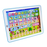 Tablette intelligente pour enfants machine d'apprentissage jouet éducatif précoce apprentissage du français I-pad ordinateur portable point machine de lecture avec musique