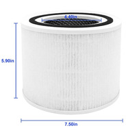 Filtre HEPA de remplacement Core P350 pour purificateur d'air LEVOIT Core P350-P Core 300, pièce détachée #   Core P350-RF