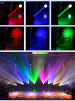Projecteur LED 500W à Effet de Coupe DMX512, Contrôle Pleine Couleur, Verre Résistant aux Hautes Températures pour Scène, Bar, Concert, KTV, Banquet
