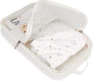 Bolsas Organizadoras de Pañales para Bebé, Paquete de <span class=keywords><strong>2</strong></span>, Impermeables, Colgantes, con Diseño de Oso, Reutilizables, Lavables, de Tela - Product Image 2