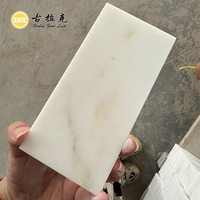 Goodluck Brique Naturel Calacatta Ambre Marbre Pierre Coupe à la Taille Marbre Poli Carrelage de Métro pour Mur Plancher Décoration de Luxe