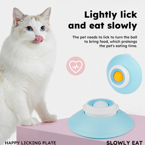 Toptan yavaş besleyici Pet yalama plaka köpek maması dağıtıcı istihbarat eğitim oyuncak küçük orta büyük köpekler için - Product Image 4