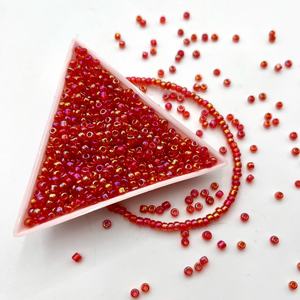 Série Crème Cristal Lampwork & Perles de Verre Bijoux de Corps Perles de Riz Colorées Collier de Cheville Taille avec Corde Lâche Extensible - Product Image 4