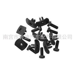 Auto Fastener B75 Black Plastic <b>Clips</b> For Car Fender Liner Mudguard <b>Bumper</b> Grille Replacement Repair Parts - Product Image 2