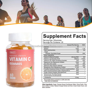 Rosebest Groothandel OEM Private Label Natuurlijke Sinaasappel Smaak Hoge Absorptie 1000mg Vitamine C Gummies Beren Supplementen voor Kinderen - Product Image 5