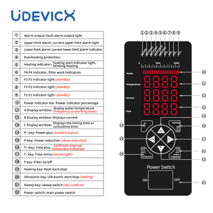 192L 産業用 エンジン 部品 洗浄用 加熱 タイマー 付き 超音波洗浄機 ラボ クリーニング 対応 - Product Image 4