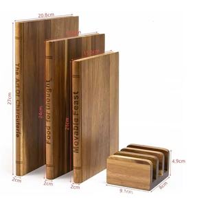 Juego de Tablas de Cortar de Madera de Acacia con Base de 27 cm, 24 cm y 21 cm, Multifuncional para Uso en la Cocina - Product Image 1