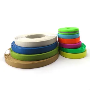 定制设计彩色聚氨酯防水乙烯基PVC涂层织带，用于制作狗项圈和皮带