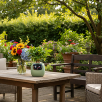 Pot Bunga Pintar Pet Planter AI-Powered Intelligent Planter 7 Sensor Dilengkapi Wi-Fi Konstruksi Plastik Baterai 2000mAh Layar IPS 2 inci