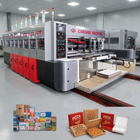 Machine de découpe et d'impression rotative robuste pour boîtes en carton ondulé
