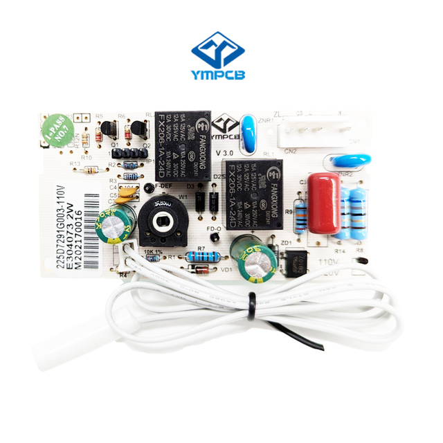 High Quality Stainless Steel Refrigerator Main Control Board Freezer Part PCB Replacement 1 Year Warranty Model No.225D7291G003