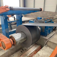 Máquina Cortadora de Bobinas Metálicas Automática CR HR de 1.0-6.0x1500mm con Dos Tensiones de Corte