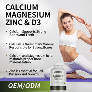 OEM sağlık gıda kalsiyum magnezyum çinko vitamini D3 Tablet kemik gücü sağlık çiğneme Tablet - Product Image 6