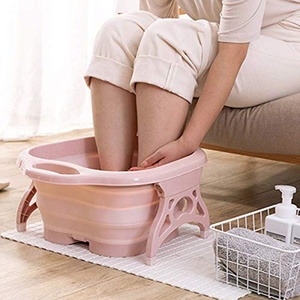 Grand bassin de <span class=keywords><strong>bain</strong></span> pour les pieds épais et pliable avec masseurs - Product Image 3