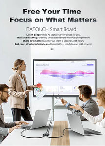 Tableau blanc interactif intelligent haute résolution 4K UHD 65/75/85 pouces pour l'éducation ou les réunions. - Product Image 3