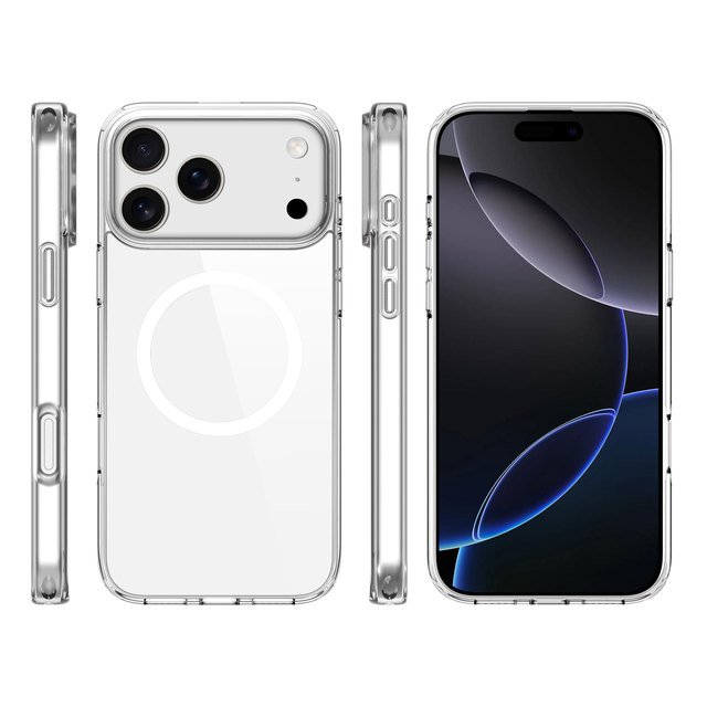 BEELAN 2025 Wholesale Custom Hybrid New Product Magnetic TPU PC UV Coating Protective Phone Case for iPhone 17 Pro Max