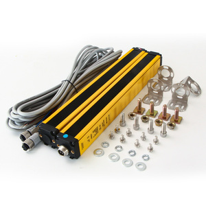 Sensor de seguridad de área fotoeléctrica GTRIC, 36 haces, paso de 20mm, PNP NC, Protector de larga distancia de detección, Sensor de cortina de luz de seguridad - Product Image 4