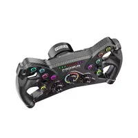 Volant de course filaire MOZA Racing KS 300 mm, style papillon, compatible PC, programmable, boutons RGB à course courte, retour de force