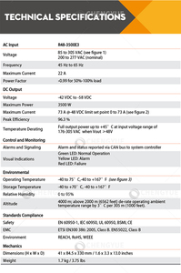 Módulo Rectificador de Telecomunicaciones <span class=keywords><strong>Vertiv</strong></span> Emerson 4000W R48-4000e 48V R48-1000e3 R48-2000e R483500e R48-4300e3 R48-5800e - Product Image 5
