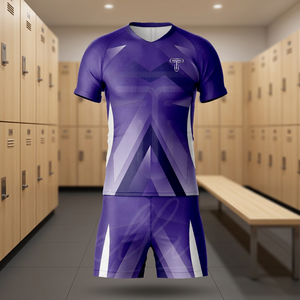 Camiseta Deportiva Unisex de Poliéster 100%, 220g, Secado Rápido, Transpirable, con Estampado por Transferencia de Calor, Nombre del Jugador/Equipo, Corte Corto, Verano - Product Image 4
