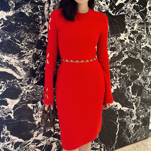 Conjunto Elegante de Punto para Dama de Uso Casual, Atuendo de Moda para Otoño e Invierno, Set de Falda para Mujer - Product Image 6