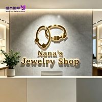 Lettres 3D en acier inoxydable personnalisées rétroéclairées par LED, halo inversé illuminé, logo mural pour entreprise, bureau, signalétique, étanche IP65, usage commercial