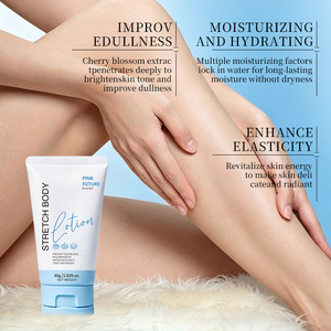 Crème Corporelle Anti-Vergetures Hydratante Prévient les Taches Pigmentaires Soulage la Sécheresse Cutanée Raffermit la Peau Rugueuse Éclaircit le Teint 80g OEM - Product Image 6