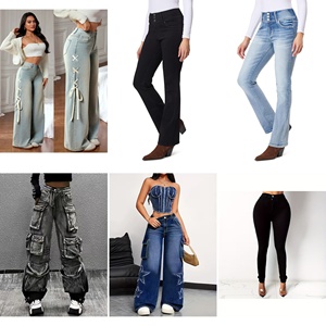 Lote Mixto al por Mayor de Jeans para Mujer, Múltiples Lavados, Pantalones de Mezclilla, Stock a Granel, Origen CN/GUA, Modelo 2026.4, Mezcla Aleatoria - Product Image 3