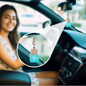 Hangende auto-luchtverfrisser mini parfumflesje auto <span class=keywords><strong>diffuser</strong></span> verpakkingsdoos autoparfum flesjes trend 2026 gebruikte auto-accessoires - Product Image 3