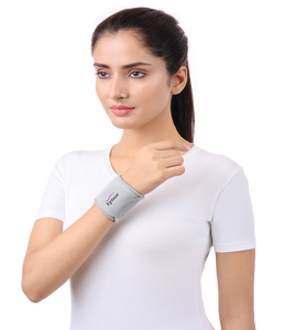 Durable Neoprene Wrist Wrap Band Adjustable Fit Design for Gym Fitness Workouts Outdoor Sports and Training Applications - Product Image 1