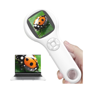 Microscópio Digital Portátil para Crianças com Ampliação de 500X, Brinquedo Científico STEM para Exploração da Natureza ao Ar Livre - Product Image 2