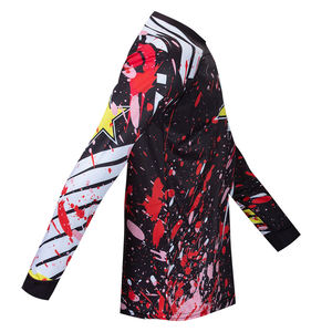 Nuevos hombres Downhill Jersey motocicleta Jersey camisas camisetas Venta caliente hombres de manga larga al aire libre Motocross Gear <span class=keywords><strong>DH</strong></span> ciclismo Casual - Product Image 5