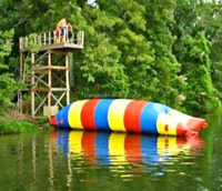 Oreiller gonflable de saut de goutte d'eau de lac de sport aquatique d'été à vendre