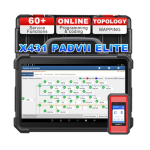 Ra mắt công cụ chẩn đoán xe x431padvii V7 x431pro3s + Elite x431prov/5.0 phiên bản toàn cầu, lập trình trực tuyến pad7 - Product Image 2