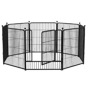 New Arrival Heavy-Duty Metal <strong>Dog</strong> Fence Panel Strong Outdoor <strong>Dog</strong> <strong>Cage</strong> Pen Trellis Gate Factory Customizable 3D Modelling Service - Product Image 2