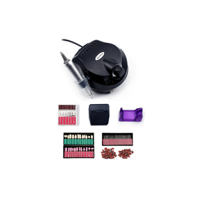 NAD004B 35000RPM Perceuse à ongles <span class=keywords><strong>électrique</strong></span> en plastique Machine de <span class=keywords><strong>manucure</strong></span> et de <span class=keywords><strong>pédicure</strong></span> Ensemble de limes pour usage commercial et domestique - Product Image 1