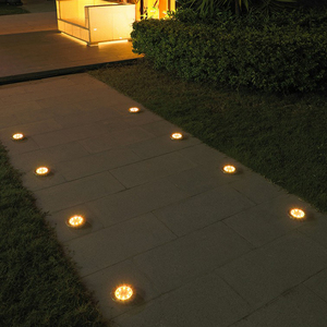 LED <strong>Solar</strong> Pathway <strong>Lights</strong> Path Lamps IP44 Waterproof Outdoor <strong>Ground</strong> <strong>Lights</strong> for Garden Lawn Landscape Walkway &amp; Yard Decorations - Product Image 3