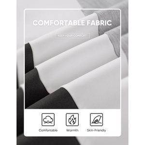 Ensemble de survêtement 2 pièces pour homme FOXA – Sweat-shirt décontracté en polaire à blocs de couleur, léger, à manches longues, idéal pour l'automne - Product Image 6